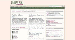 Desktop Screenshot of behavior.net